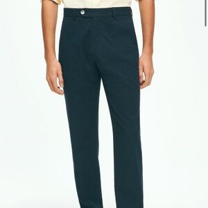 Men’s Brooks Brothers - Regular Fit Cotton Seersucker Pants in Navy